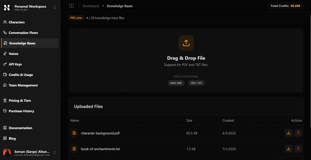 Neocortex Knowledge Base