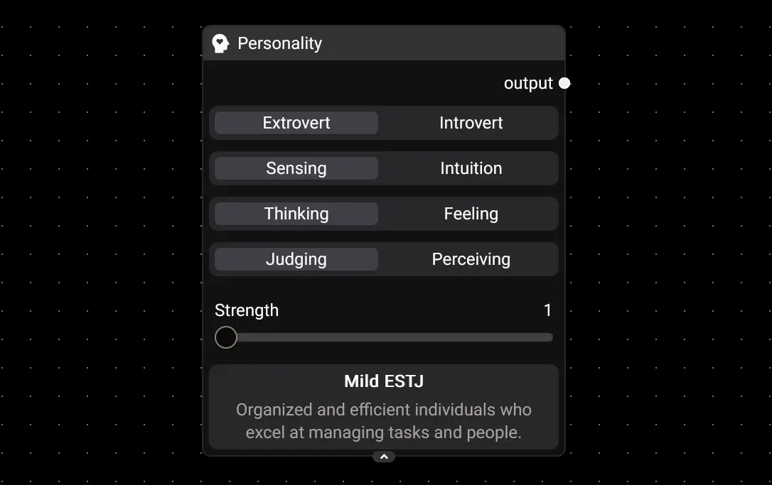 Neocortex Personality Node