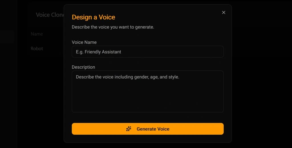 Voice Design
